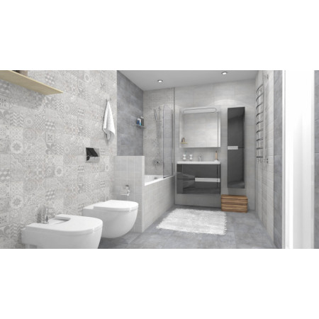 Керамогранит Bastion тёмно-серый 40х40