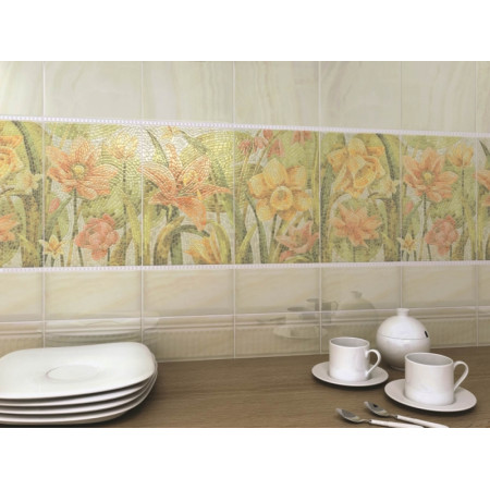 Плитка HGD/A148/880L Летний сад Лилии лаппатированный 30х5,7