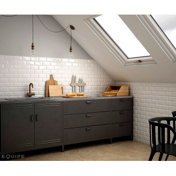 Плитка 20759 Metro Light Grey 7.5x15