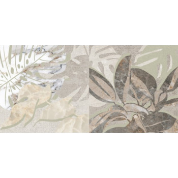 Керамогранит K949798LPR01VTE0 Marble-Beton Декор Цветочный 30x60