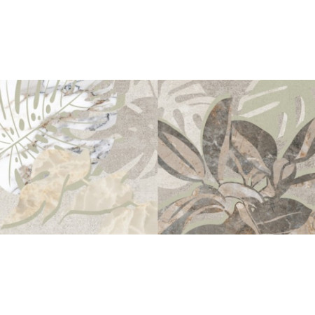 Керамогранит K949798LPR01VTE0 Marble-Beton Декор Цветочный 30x60