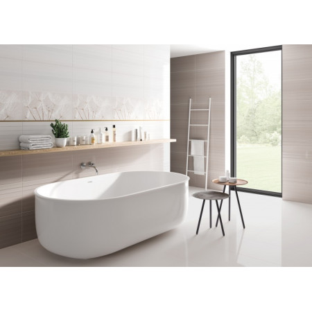 Плитка A15953 Металлический бордюр Metallic золотистый 0,5x75