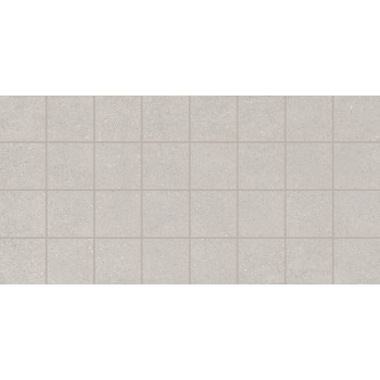Плитка MM14043 Декор Монсеррат мозаичный серый светлый матовый 40х20