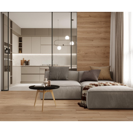 Керамогранит Epiq Noce коричневый Матовый Структурный 20x120