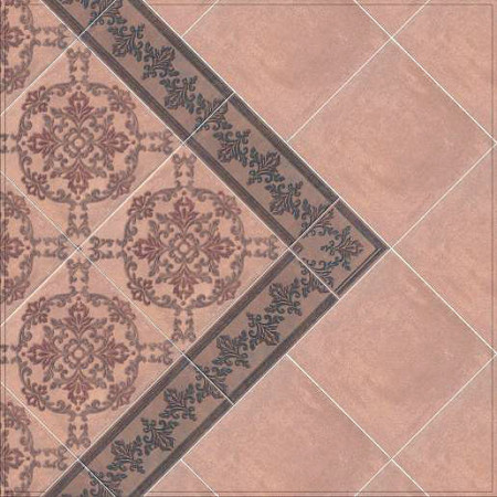 Керамогранит STG/A252/3413 Честер светлый 14.7*14.7 вставка