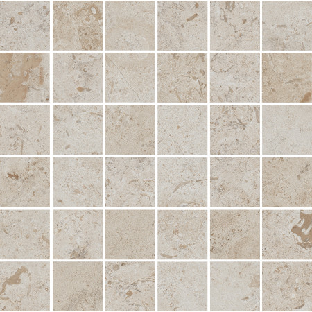 Мозаика DD205420/MM Декор Про Лаймстоун бежевый темный матовый мозаичный 30х30