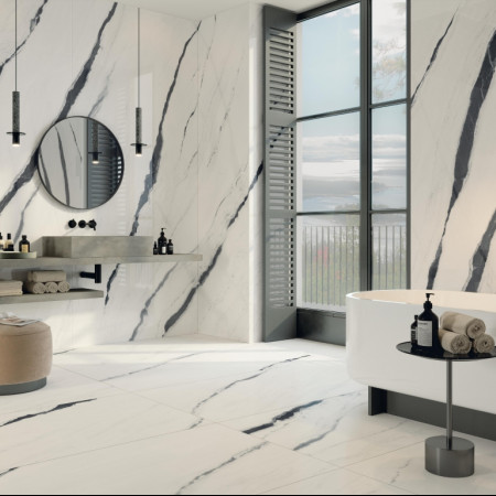 Керамогранит 610015000648 Forte dei Marmi Panda White Lapp 80x80