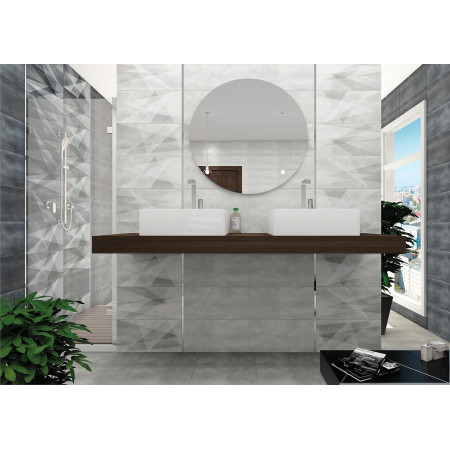 Плитка WT9SHG00 Shape Geometric White 24.9х50