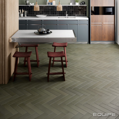 Керамогранит 26691 Babylone Pewter Green 9.2x36.8