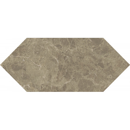 Плитка 35002 Бикуш бежевый темный глянцевый 14х34