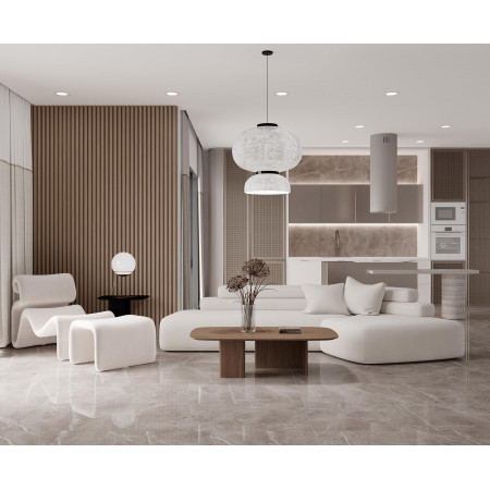 Керамогранит Obsidian Grey Полированный 60x120