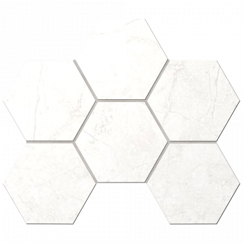 Мозаика MA00 Marmulla Hexagon неполированная 25x28.5