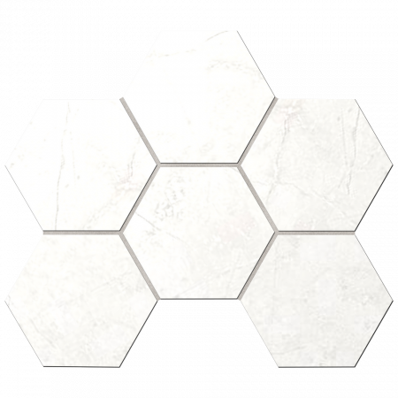 Мозаика MA00 Marmulla Hexagon неполированная 25x28.5