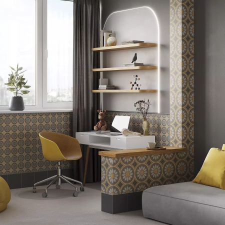 Плитка VT/A464/5009	Декор Эрмитаж 5 матовый 20x20