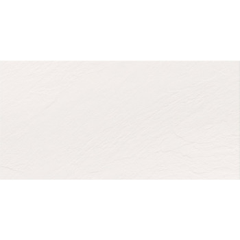 Керамогранит UF001 (белый моноколор) рельефный ректифицированный 120х60