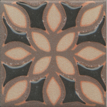 Плитка OS/C175/21052 Вставка Анвер 9 коричневый 4.85x4.85x6.9