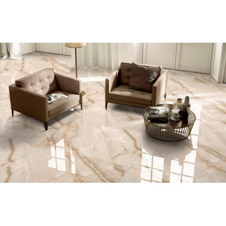 Керамогранит Fogu Polished Beige 60x120