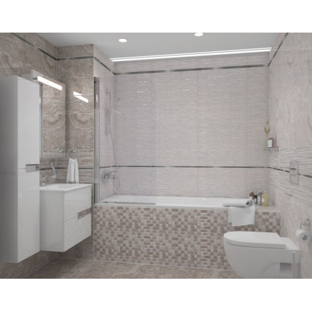 Плитка Marmo коричневый мозаика 17-11-15-1190 20х60