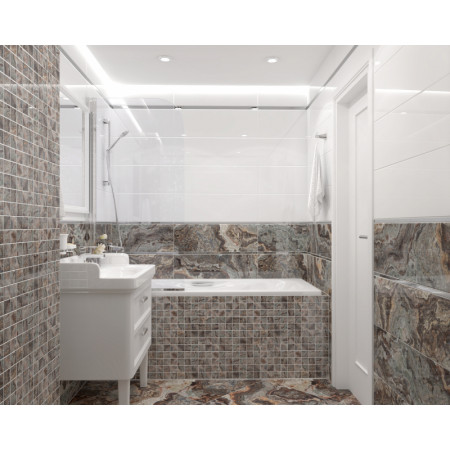 Плитка Brouni коричневый 25х75