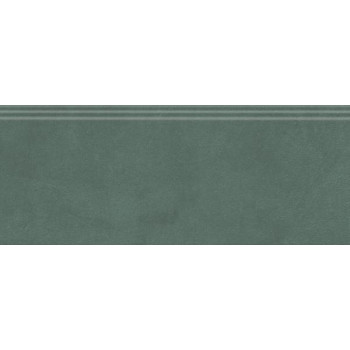 Плитка FMF021R Плинтус Чементо зелёный матовый обрезной 30x12