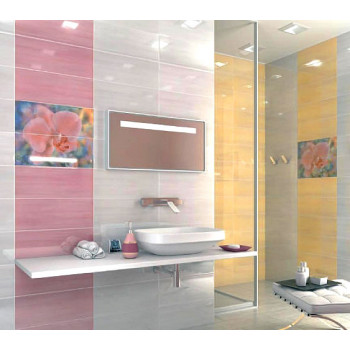 Плитка 7112 Сатари розовый 20*50