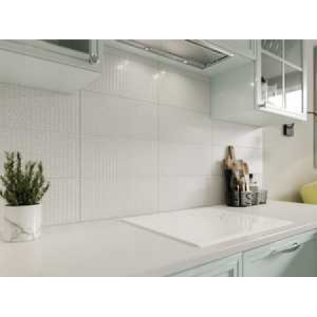 Керамогранит A16012 Woodstory белый рельеф 42x42