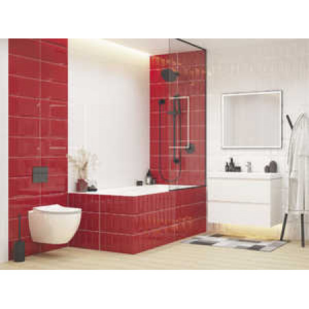 Плитка EVG412 Evolution рельеф красный 20x44