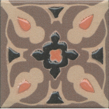 Плитка OS/C177/21052 Вставка Анвер 11 коричневый 4.85x4.85x6.9