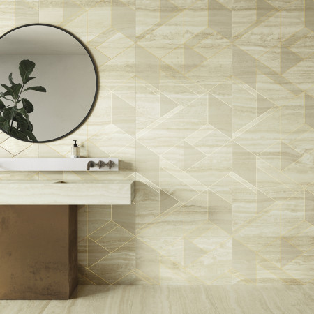 Плитка 600080000425 Charme Advance Cremo Ins.Golden Line Opaco 40x80