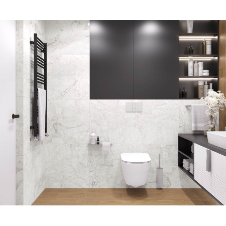 Керамогранит Emil White светло-серый Полированный 60x60