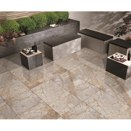 Керамогранит PR212 Golden Grey High glossy 600x1200