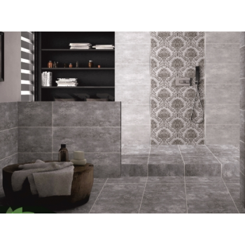 Плитка TP3650AM Дриада светло-серый ректификат 30x60