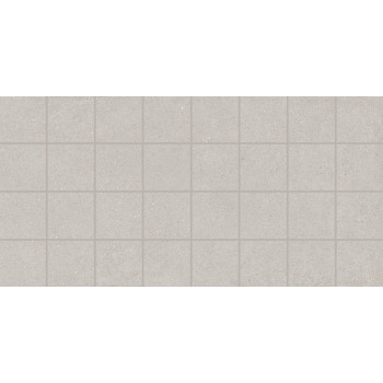 Плитка MM14043 Декор Монсеррат мозаичный серый светлый матовый 40х20