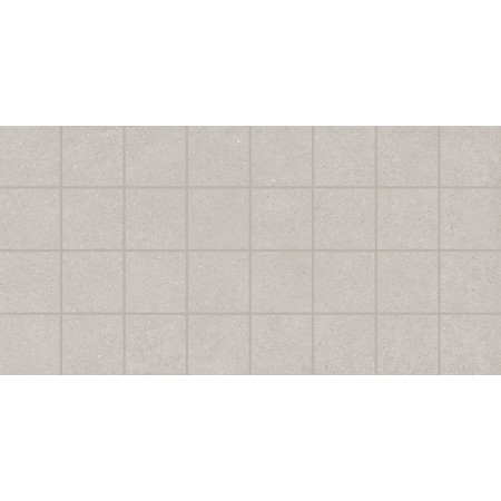 Плитка MM14043 Декор Монсеррат мозаичный серый светлый матовый 40х20