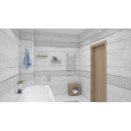 Плитка Pub белый узор 17-00-01-1196 20х60