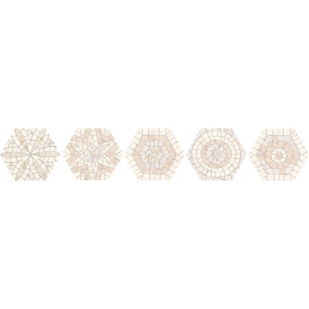 Плитка OS/A248/63009 Декор Карму матовый 6x5,2