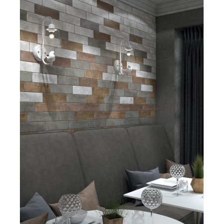 Плитка 2907 Маттоне бежевый 8,5х28,5