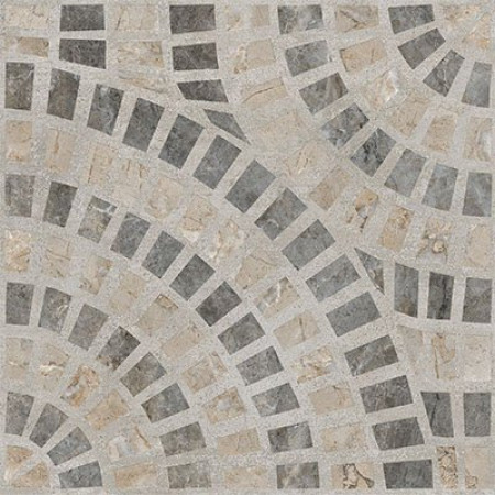 Керамогранит K949793LPR01VTE0 Marble-Beton Декор Круговой Темный 60x60