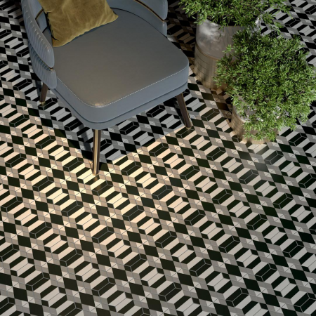 Керамогранит VT/A289/SG1010 Декор Кальсада 6 10,4х12