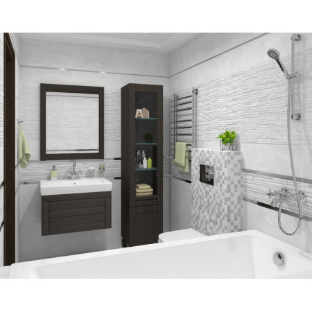 Плитка Alcor белый мозаика 17-10-01-1188 20х60