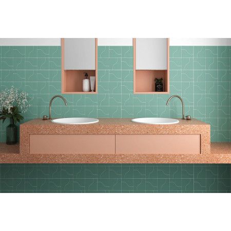 Плитка 28853 Curve Aquarium Gloss 8,3x12