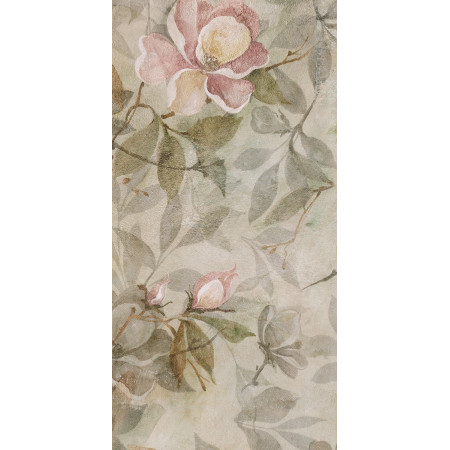 Плитка VT/A413/4x/11037R Панно Магнолия 1 матовый (из 4 частей) 60х120