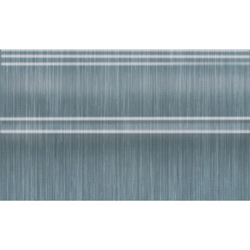 Плитка FMB018 Плинтус Пальмовый лес синий 25x15