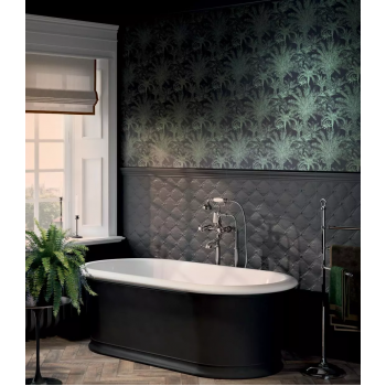 Плитка 14048R Синтра структура белый матовый обрезной 40х120