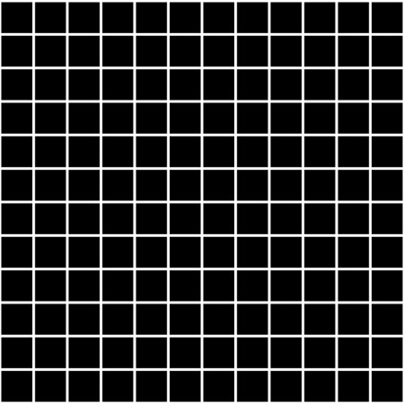 Мозаика 20071 Темари черный матовый 29,8х29,8