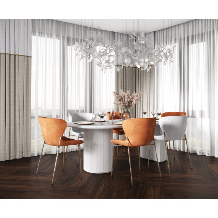 Керамогранит Wenge Cinnamon темно-коричневый Матовый Структурный 20х120