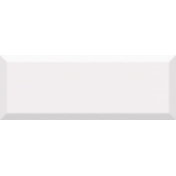 Плитка 15080 Бельканто белый грань 15x40