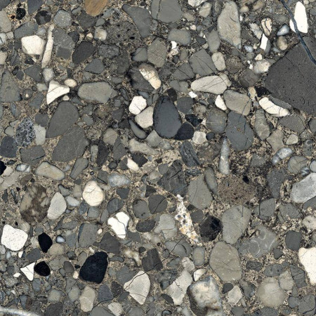 Керамогранит CR106 Arseno Nero carving 600х600х9