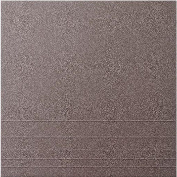 Ступени U110M коричнево-розовый соль-перец рельеф, ступень матовая 30х30