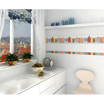 Плитка 5188 N Калейдоскоп бордо 20*20